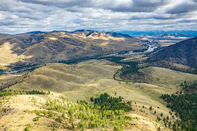 view of mountain feature