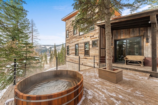 1148 Glades Dr, Whitefish, MT 59937 - view of wooden terrace