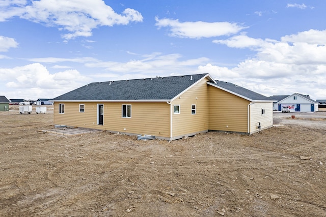 view of rear view of property