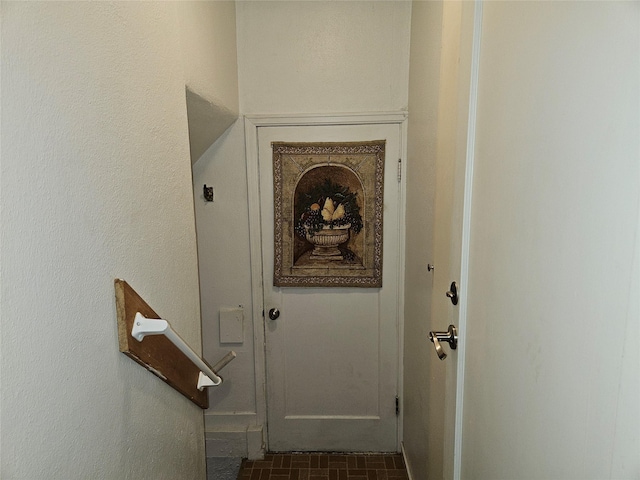 view of doorway to outside