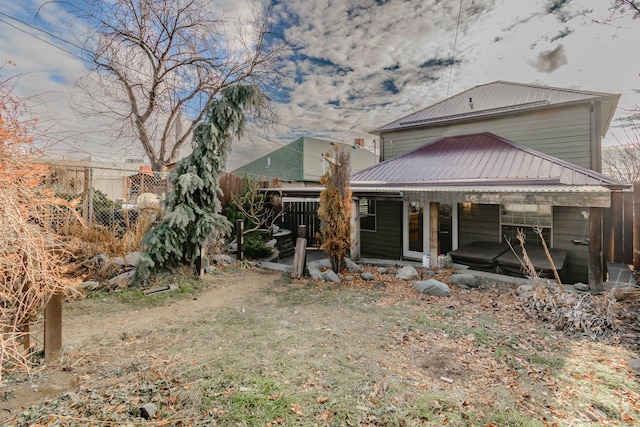 view of rear view of house