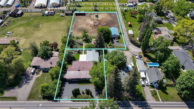 444 S Meridian Rd, Kalispell, MT 59901 - aerial perspective of suburban area