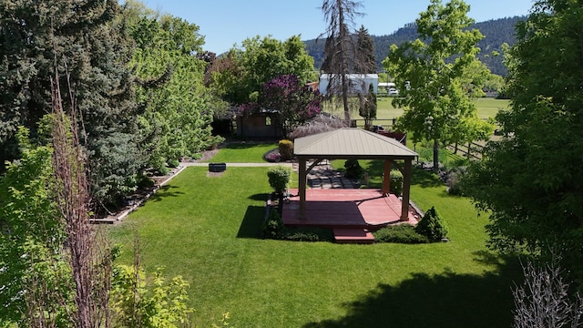 444 S Meridian Rd, Kalispell, MT 59901 - surrounding community with a gazebo and a lawn