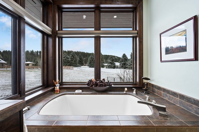 bathroom with a wealth of natural light