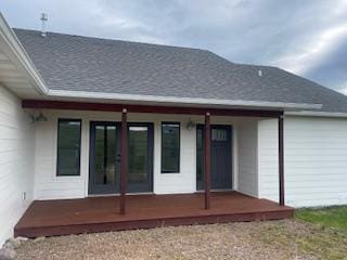 view of rear view of house