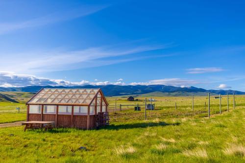 exterior space with a rural view