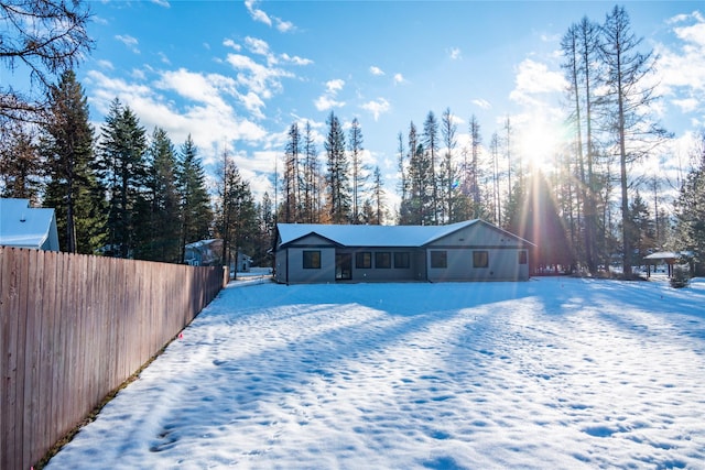 view of ranch-style home