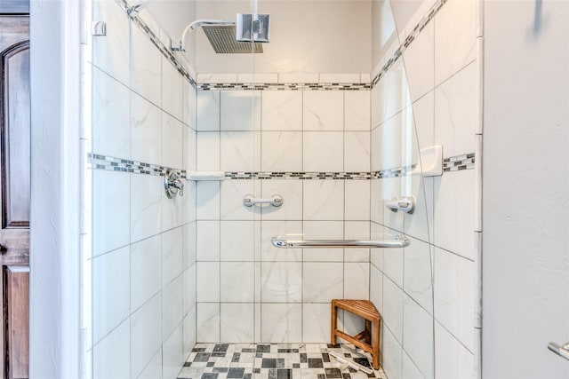 full bath with a stall shower