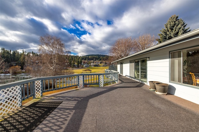 view of deck