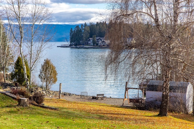 property view of water