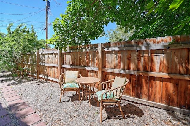 view of patio / terrace