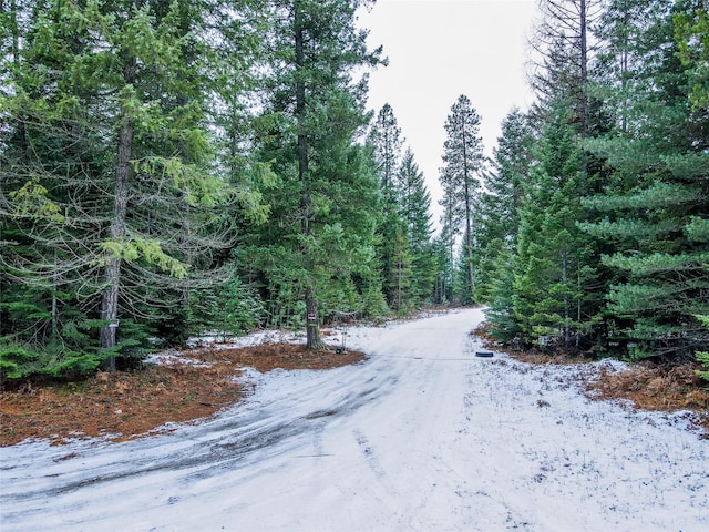 view of road