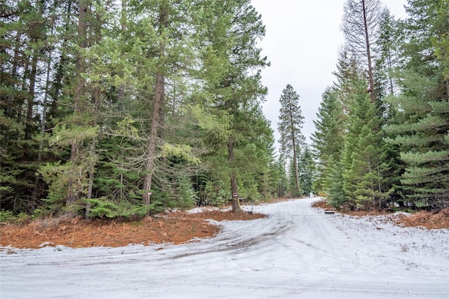 view of road