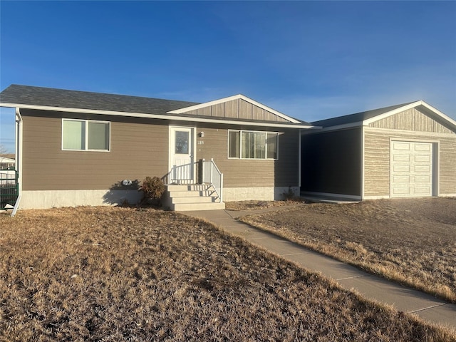 view of ranch-style house