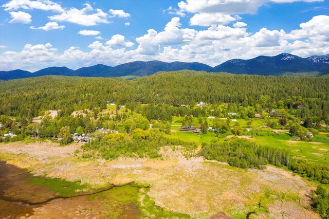 view of yard with a rural view