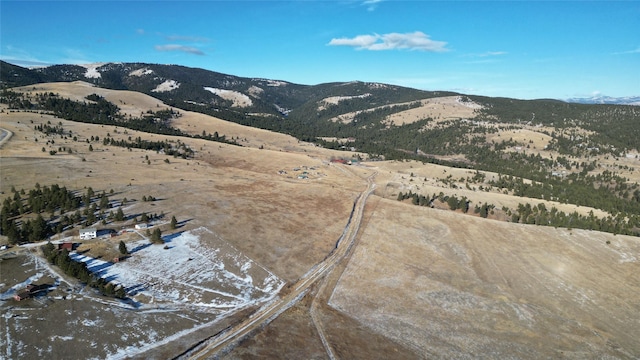 view of mountain feature