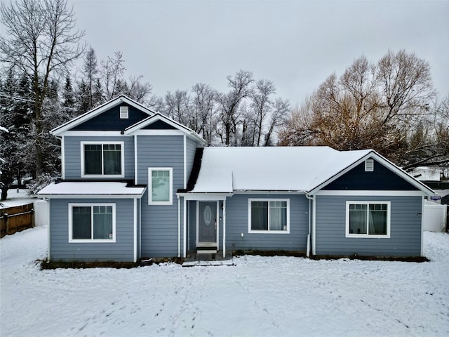 view of front of house