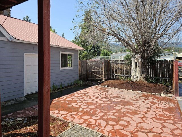 view of patio