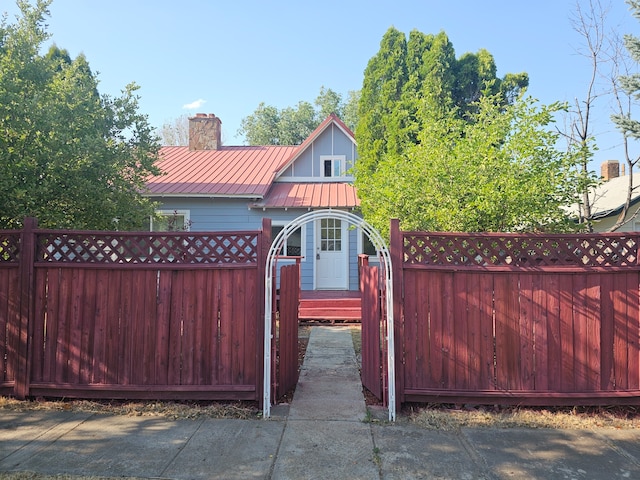 view of gate