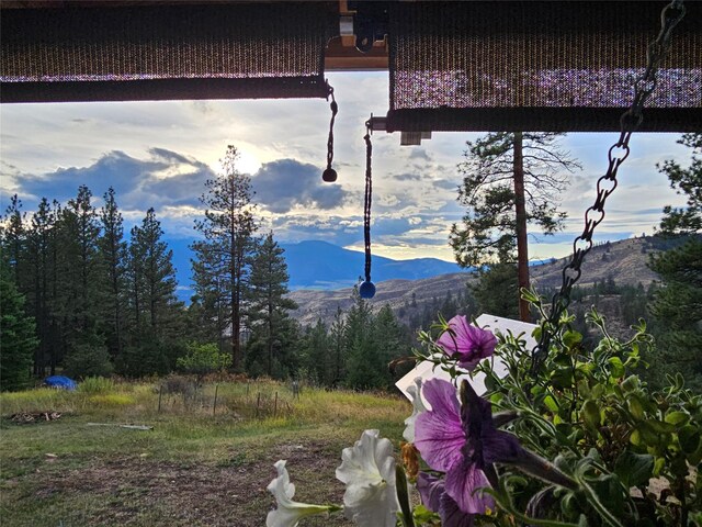 view of mountain feature