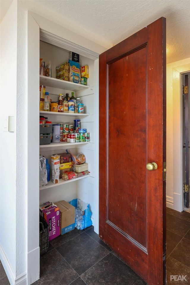 view of pantry