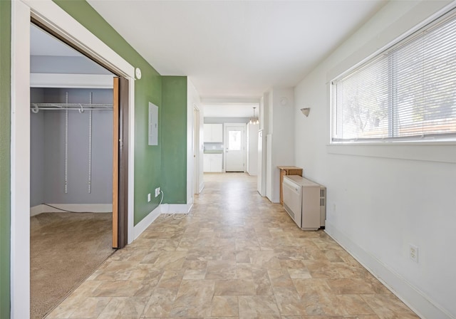 200 N Ave W, Missoula, MT 59801 - hall with baseboards and stone finish floor