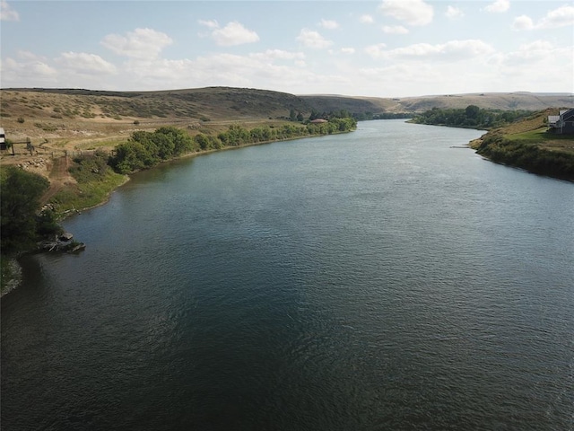 property view of water