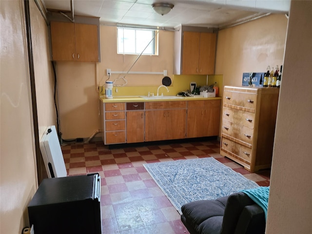 kitchen featuring sink