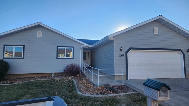 view of snow covered exterior