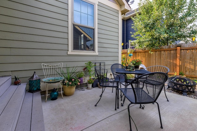 view of patio / terrace