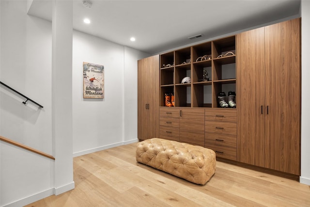 124 W 2nd St Unit B, Whitefish, MT 59937 - spacious closet featuring light wood-style flooring