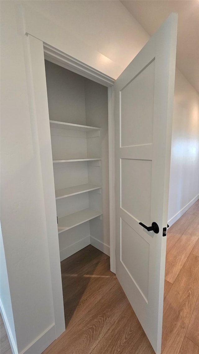 view of closet