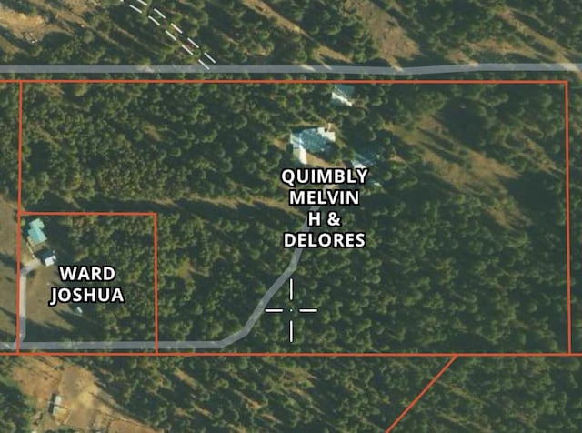 27 Birch Ln, Trout Creek, MT 59874 - map / location featuring property boundaries highlighted