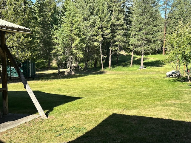 27 Birch Ln, Trout Creek, MT 59874 - view of grassy yard