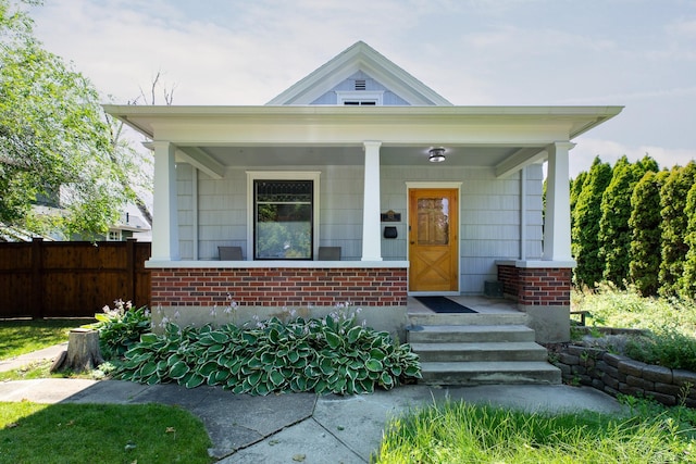 view of front of house