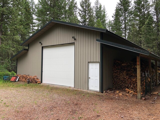 940 Mccaffery Rd, Bigfork, MT 59911 - view of detached garage