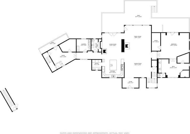 940 Mccaffery Rd, Bigfork, MT 59911 - view of room layout