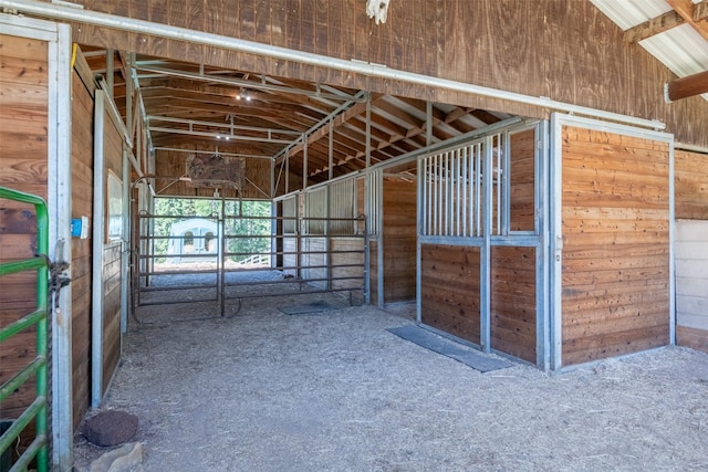 view of stable