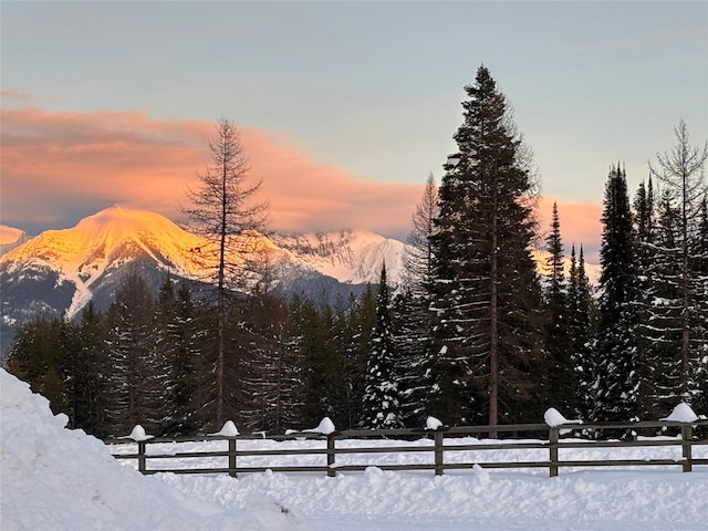 property view of mountains