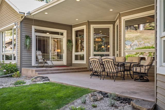 view of patio / terrace