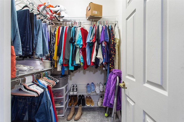 129 Red Mountain Vw, Butte, MT 59701 - walk in closet with carpet floors