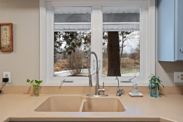 kitchen with sink