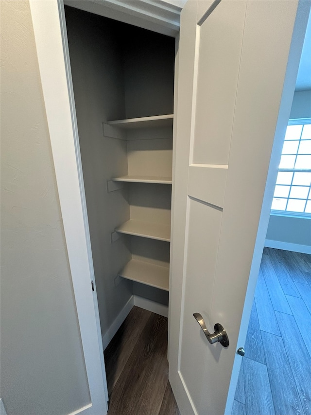 view of closet