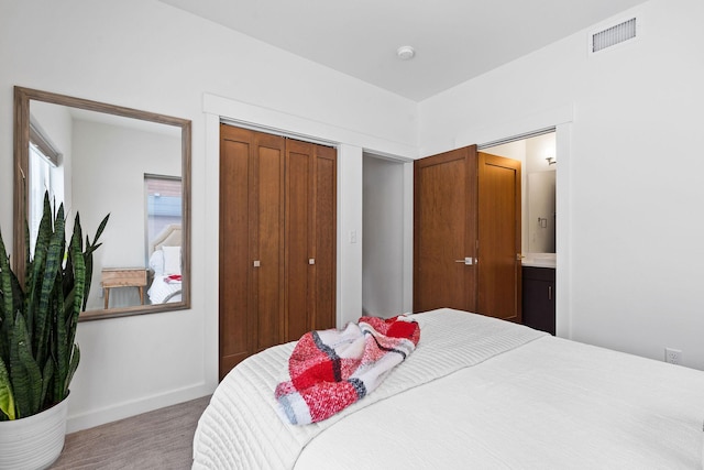 141 Hawthorne Ct Unit A, Whitefish, MT 59937 - bedroom with a closet and ensuite bath