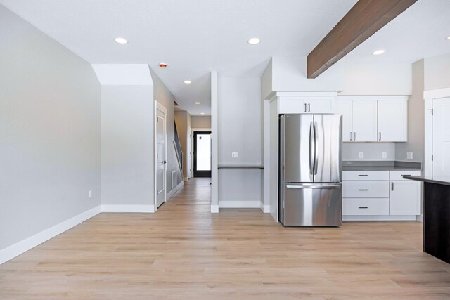 hallway featuring light hardwood / wood-style flooring