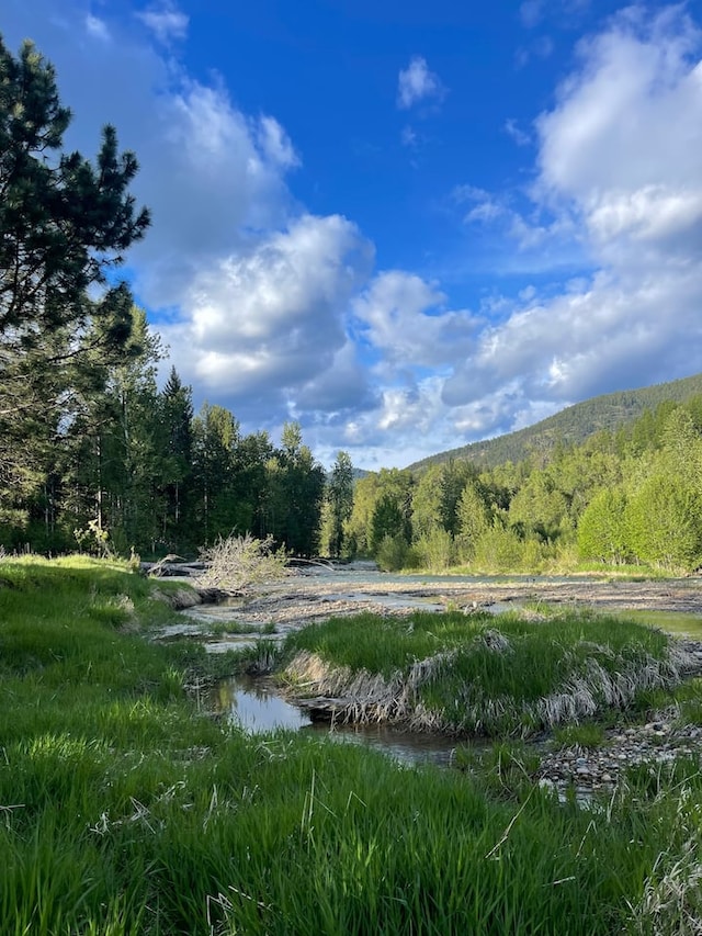 view of nature with a water view