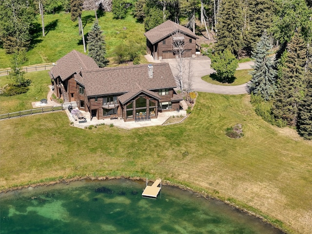 190 Black Bear Ln, Bigfork, MT 59911 - view of subject property with a large body of water