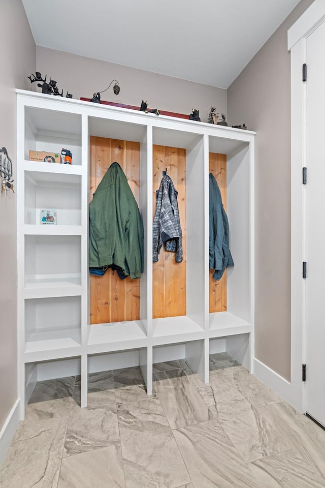 view of mudroom