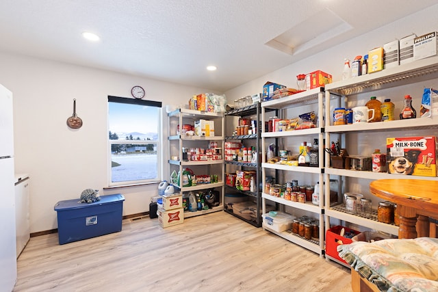 view of pantry