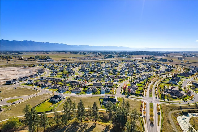 115 Stryker Peak Trl, Kalispell, MT 59901 - aerial perspective of suburban area featuring mountains